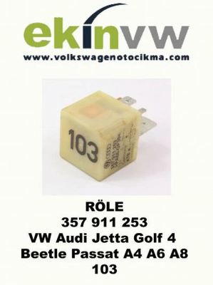 RÖLE OEM 357 911 253 VW Audi Jetta Golf 4 Beetle Passat A4 A6 A8