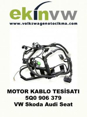 MOTOR KABLO TESİSATI OEM 3C0 906 379 Audi Skoda VW 1.6 BSE BSF