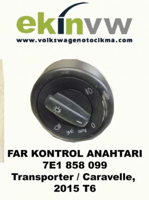 FAR KONTOL ANAHTARI OEM 7E1 858 099 TRANSPORTER CARAVELLE T6